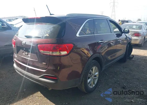 2017 Kia Sorento 2.4L Lx из США, поврежденный, VIN 5XYPGDA33HG297216